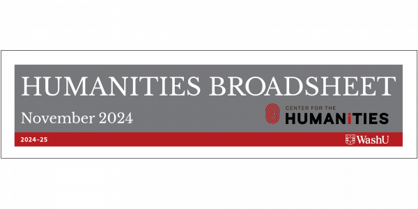 Humanities Broadsheet November 2024