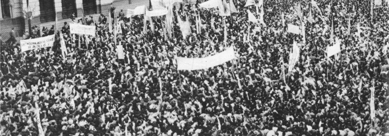 Sounds of street protest