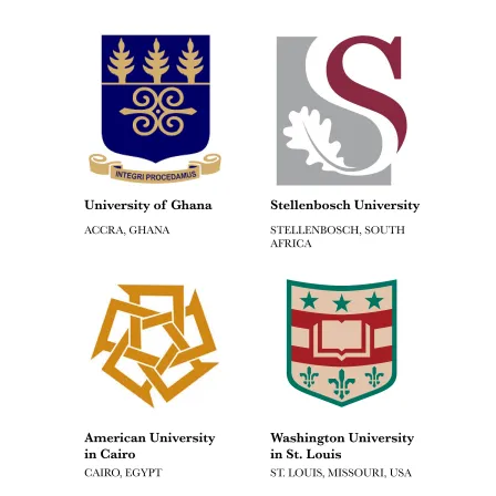 Logos of the participating BECHS institutions