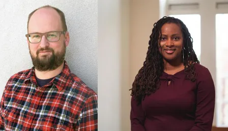 Patrick Burke and Lauren Eldridge Stewart