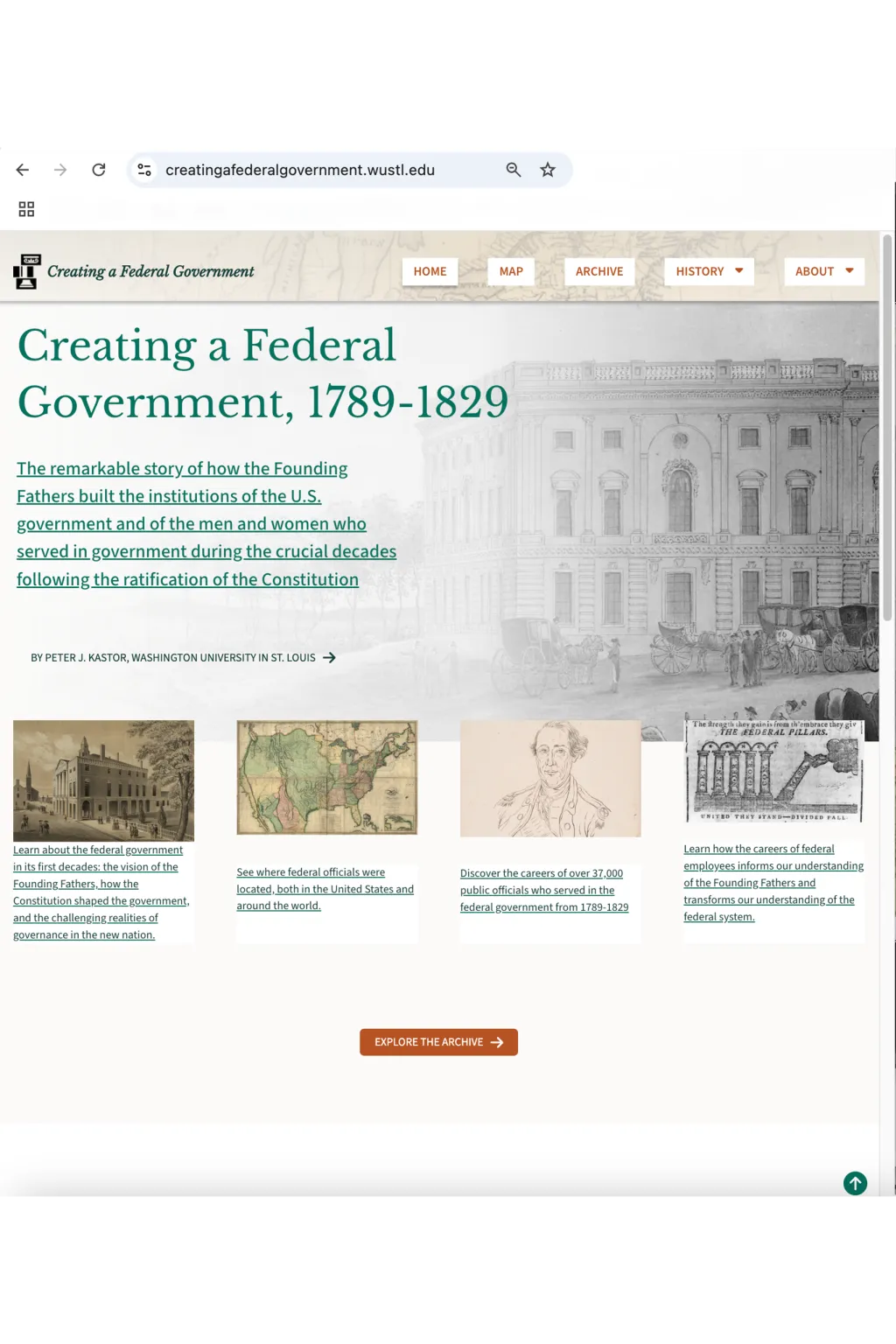 Screen shot Creating a Federal Government