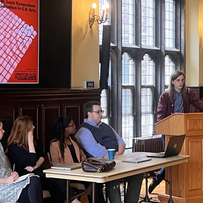 "Graduate students in the St. Louis area presented their work on local public humanities projects"