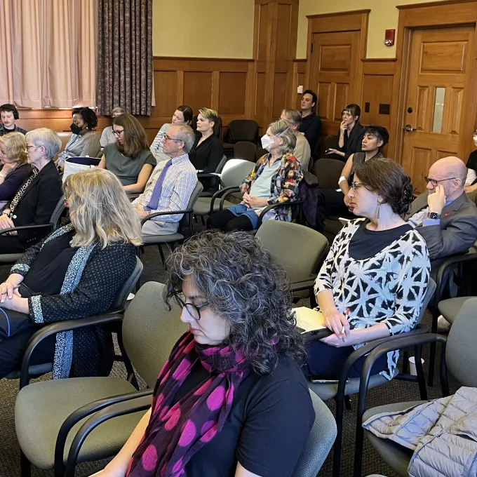 Photo of event attendees